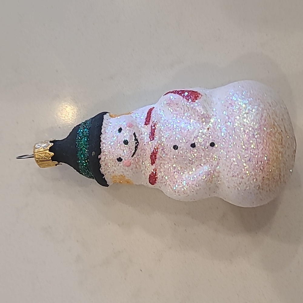 Vintage Snowman ⛄️ Ornament